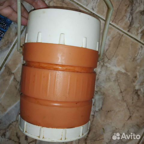 Поднос термос ссср,корзина плетеная