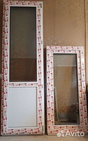 Пластиковая балконная группа (дверь + окно)