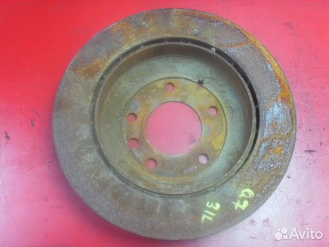 Диск тормозной задний 7L8615601C Audi Q7 (4L) 4LB