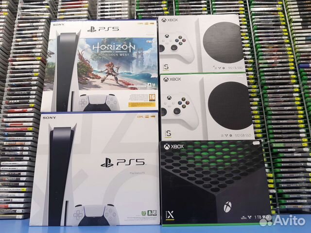 Консоли PlayStation 5 Xbox Series S/X Новые и Б/У