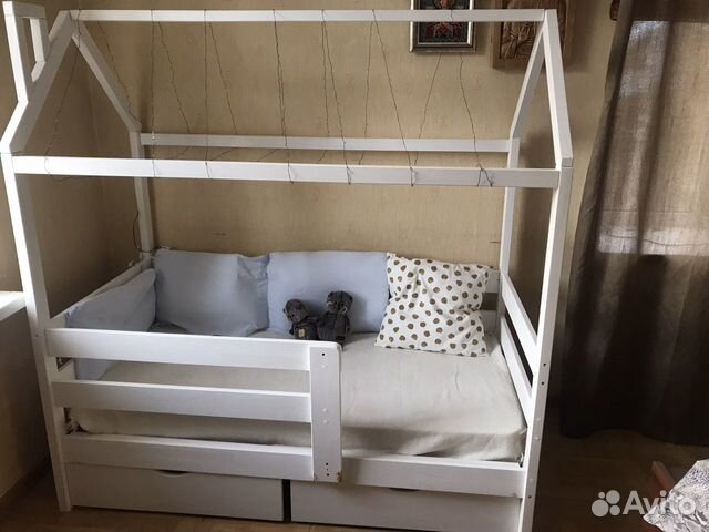 Детская кровать домик IKEA