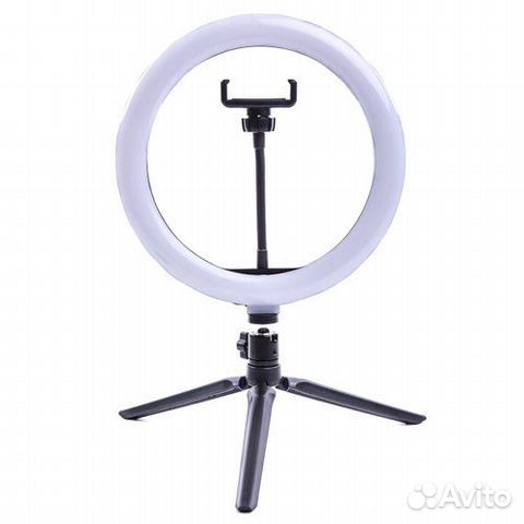 Кольцевая лампа 26 см с настольным штативом