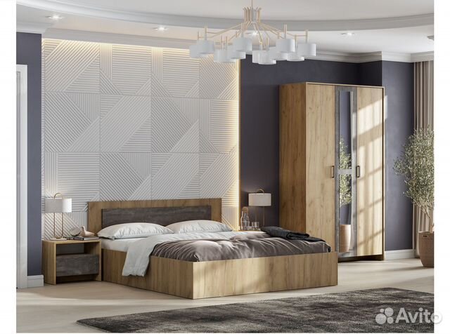 Спальный гарнитур 4 предм. Ромбус