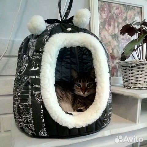 Домик для кошки - уютный