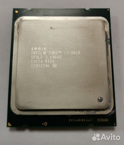 Процессор Intel Core I7-3820