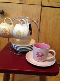 Чайные пары на подставке новые продам