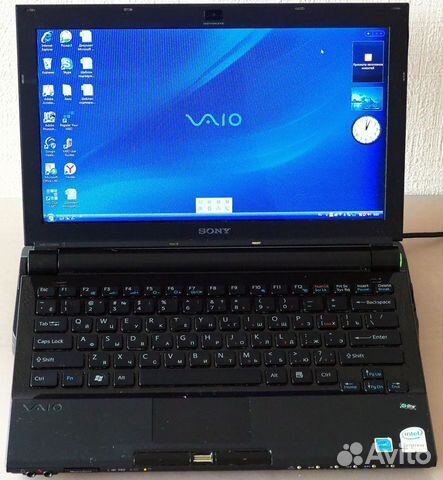Ноутбук Sony Vaio VGN-TZ1RXN + док-станция