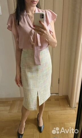 Твидовая юбка Lusio в стиле Шанель