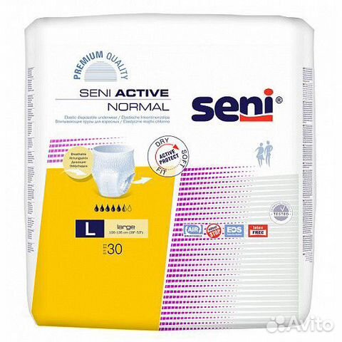 Подгузники Seni Active Normal №3 трусики