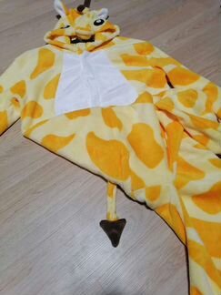 Новая пижама кигуруми жираф рост 130-140