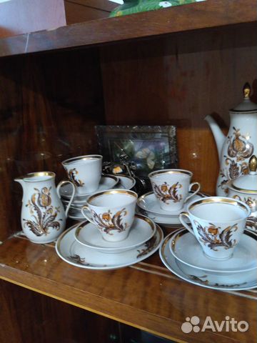 Сервиз кофейный рижский винтаж СССР