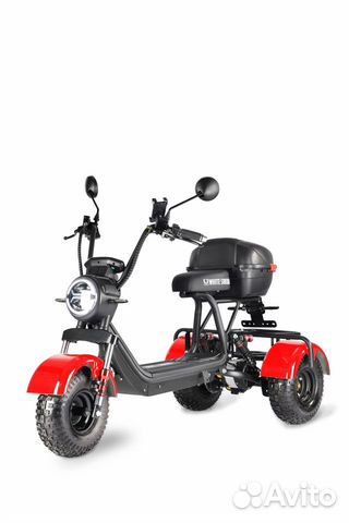 Электроскутер mini trike 2000W 2022 RED