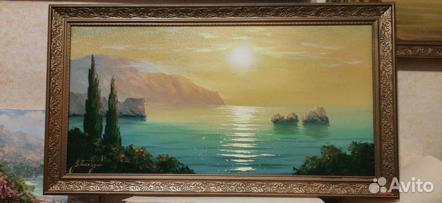 Картины. Крымский художник. Холст. Масло