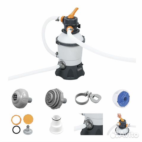 Песочный фильтр насос для бассейна BestWay 58515