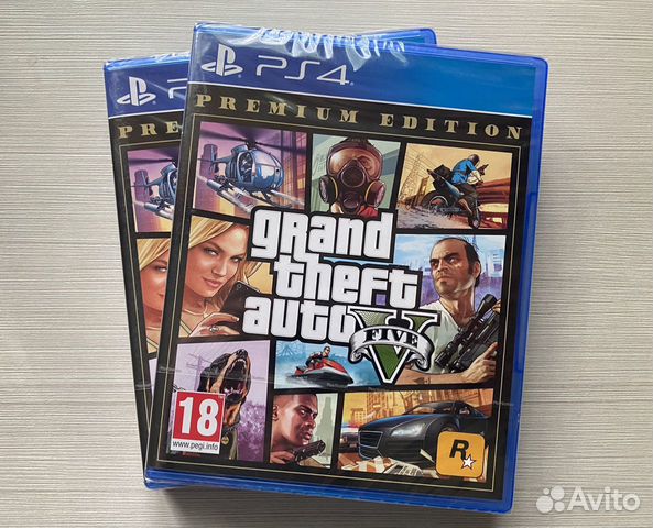 GTA V Premium Edition (Новый Диск) Sony PS4/Ps5