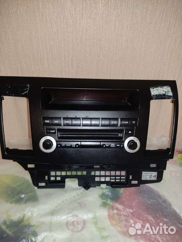 Магнитола на Mitsubishi lancer 10