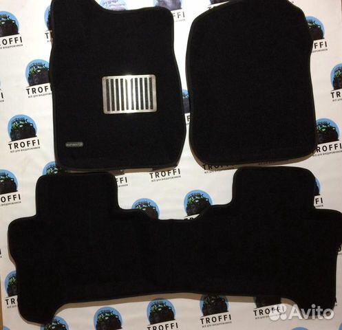 Коврики текстильные салон тлк Прадо TLK Prado 120