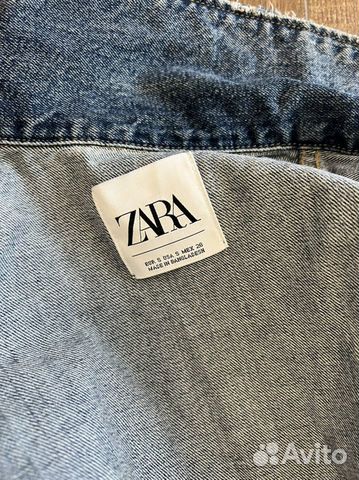 Куртка джинсовая zara