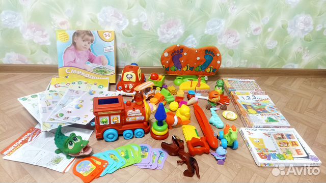 Пакет развивающих игрушек Новые+бу