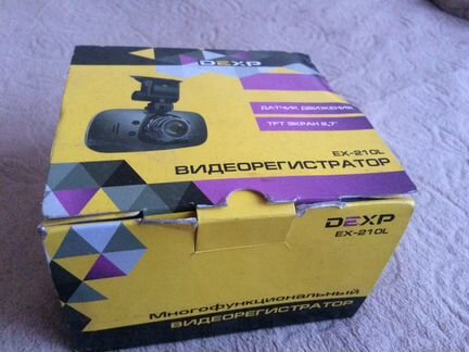 Авто Видеорегистратор dexp EX-210L новый