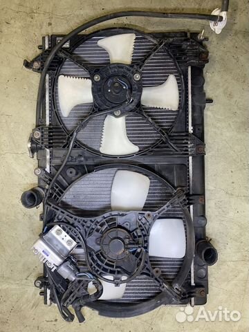 Радиатор охлаждения Mitsubishi Galant EA В сборе с