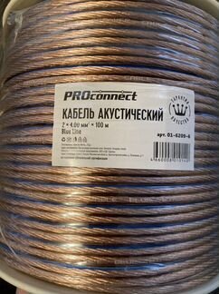 Акустический кабель PROconnect 2x4,00 кв.мм