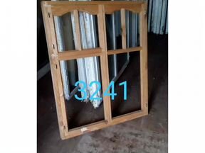 Окно деревянное, 1200(в) х 1000(ш) № 3241