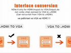 Переходник hdmi на VGA объявление продам