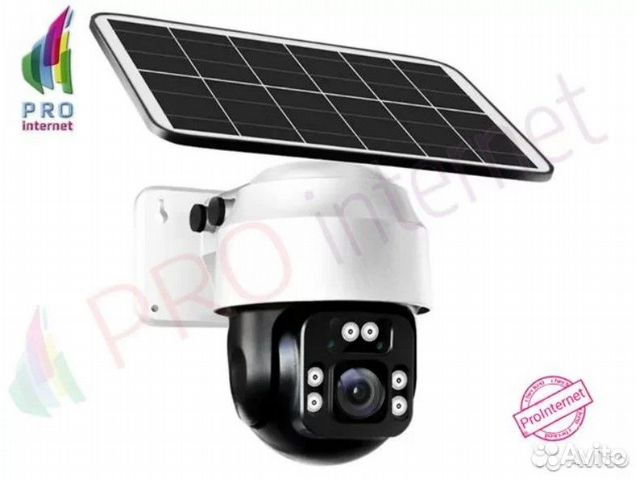 Камера видеонаблюдения WiFi с сим картой 4G PTZ