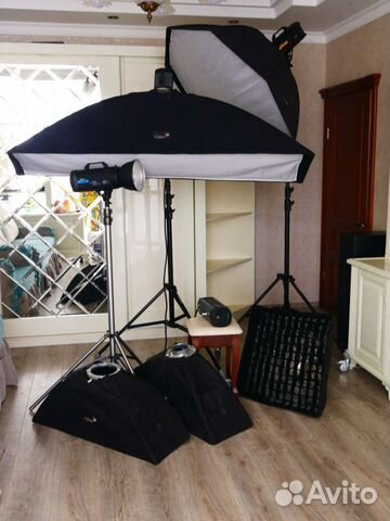 Комплект студийного света