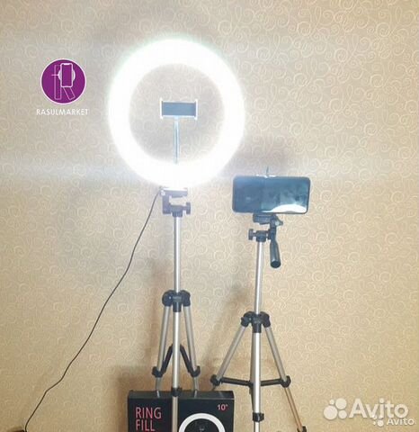 Кольцевая лампа + Штaтив 120cм lеd Ring