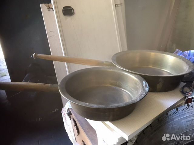 Тазики латунные для варенья