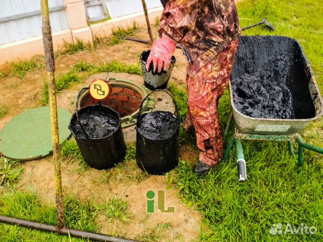 Чистка выгребных ям от иловых отложений