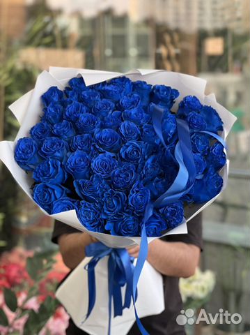 Синий Роза