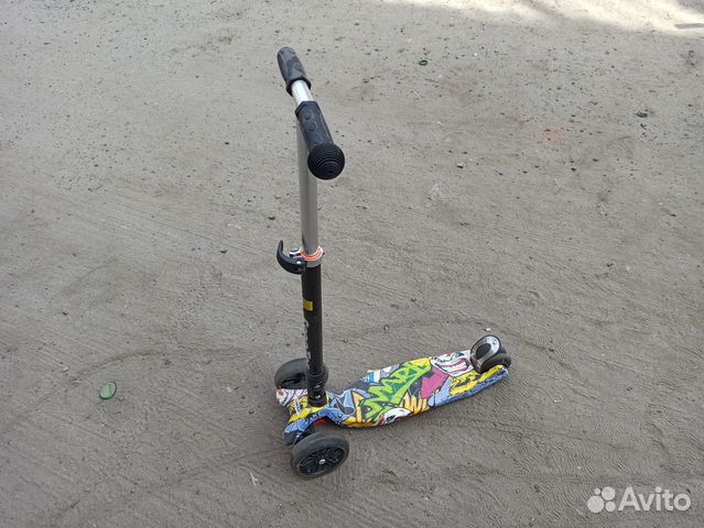 Самокат детский трехколесный бу Scooter