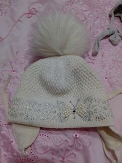 Зимняя шапочка для девочки