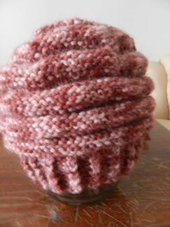 Шапка вязаная 100 шерсть французская