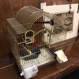 Клетка для птиц (попугая) и мелких грызунов