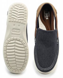 Слипоны мокасины туфли Crocs Santa Cruz 39 - 45 р