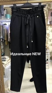 Новые стильные черные брюки Rinascimento р.М