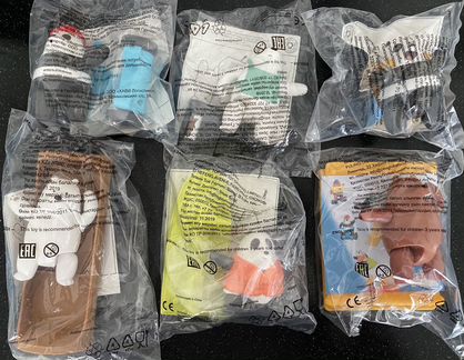 Игрушки из макдоналдса и бургер кинга