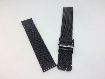 Браслет для часов Inox Plus mesh m403, 18мм черный