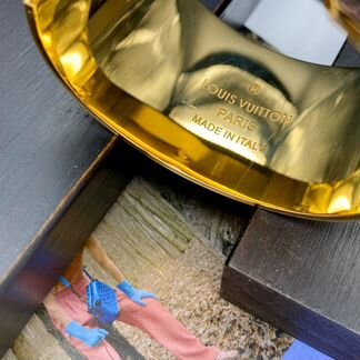 Браслет манжета Louis Vuitton с цирконами