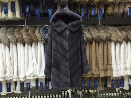 Шуба из норки