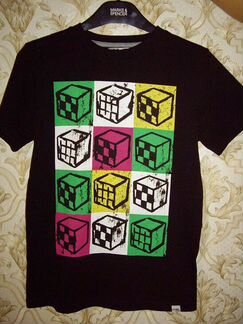 Футболка черная Cube Co. размер 146/152