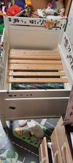 Кровать раздвижная деревянная 90/170