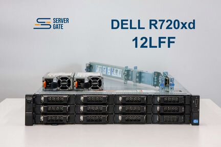 Dell R720xd 12LFF 2x E5-2670v2 384 GB