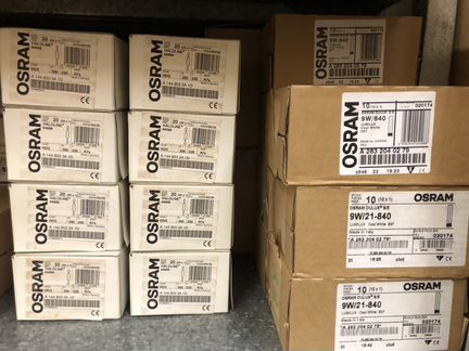 Лампы osram (новые)