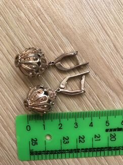 Серебряные серьги