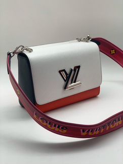 Сумка Louis Vuitton Twist MM c широким ремнем